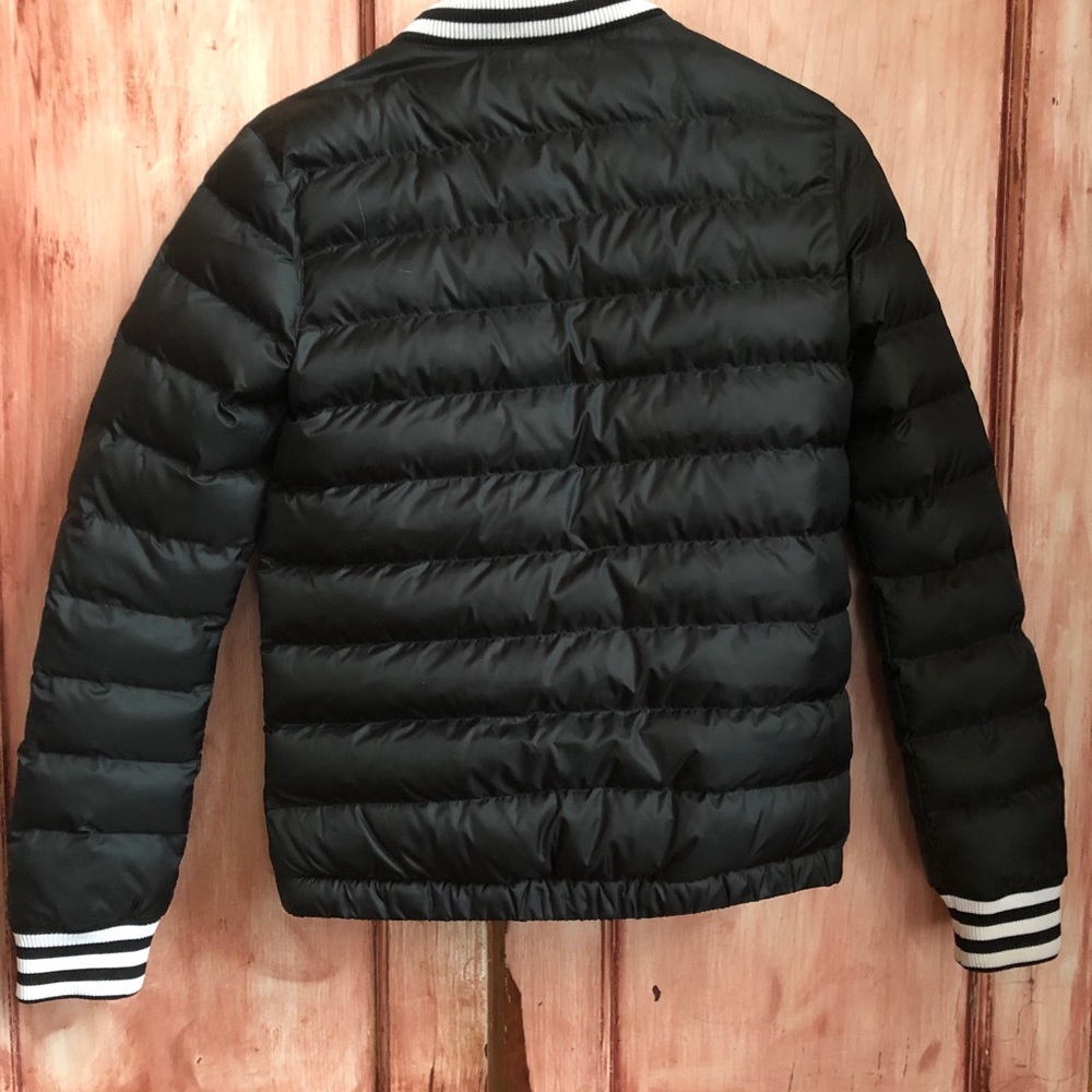 Adidas black three stripes insulated jacket - Picture 6 of 11
